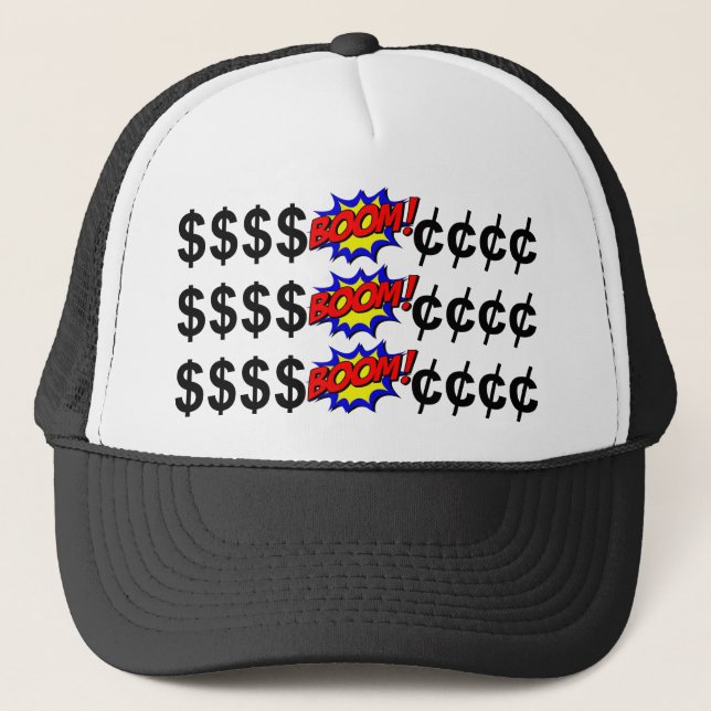 Economic Boom™ Truckerhatt Keps (Framsida)