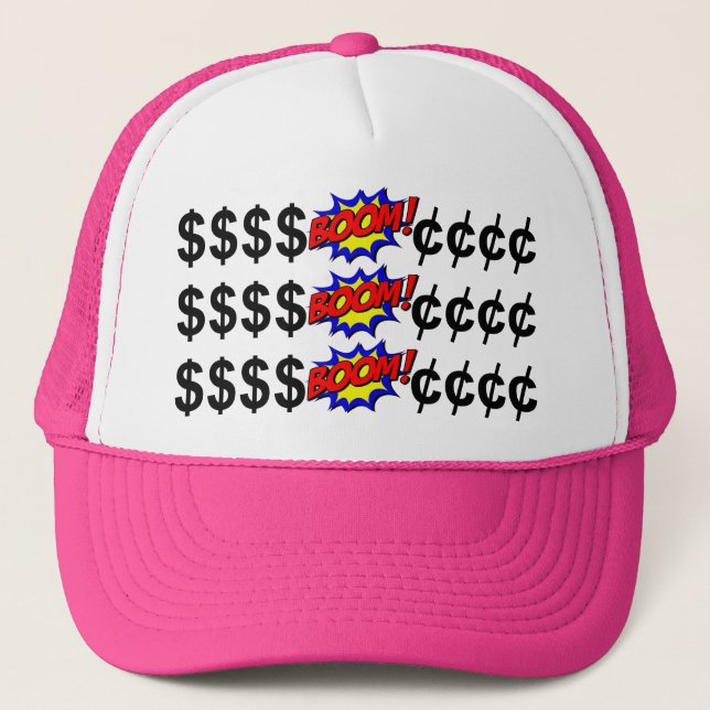 Economic Boom™ Truckerhatt Keps (Framsida)