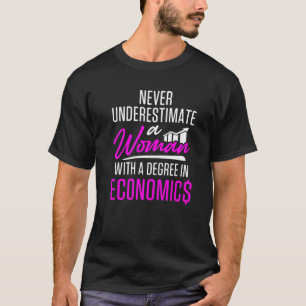 Economist Woman Power Business Economics GraduateG T Shirt
