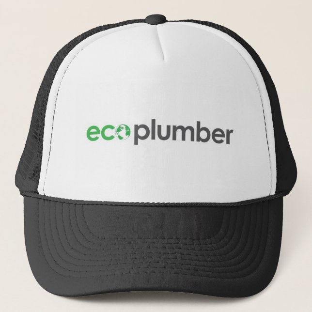ecoplumbertruckerkeps truckerkeps (Framsida)