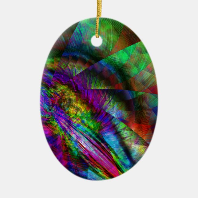 Ecosphere Julgransprydnad Keramik (Framsidan)