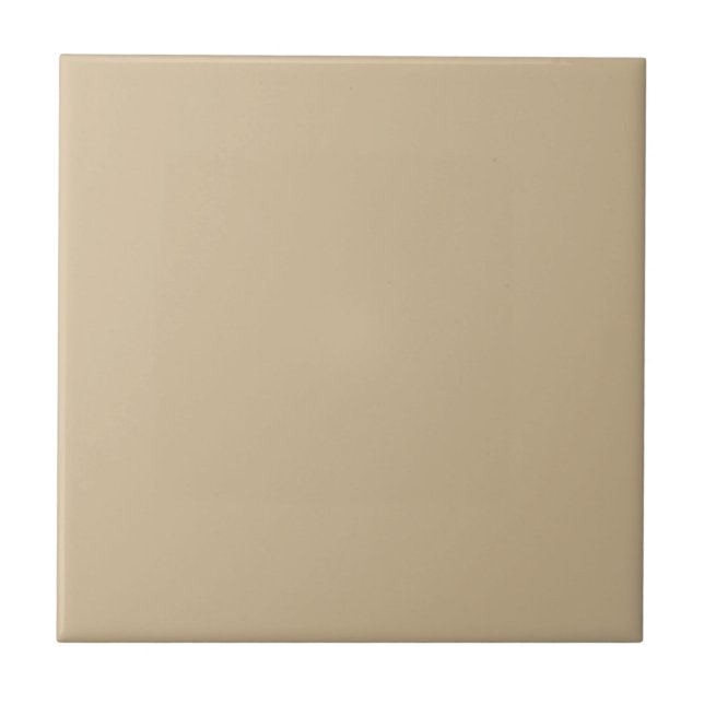 Ecru Linen Beige Square Kitchen and Bathroom Kakelplatta (Framsidan)