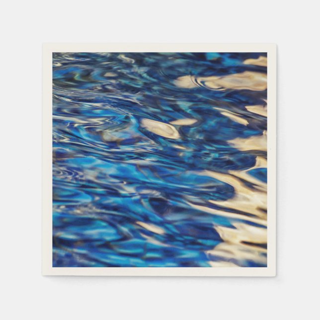 Ecru Standard Cocktail Pappra Napkins Pappersservett (Framsidan)