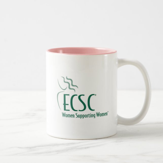 Ecsc-kaffemugg Två-Tonad Mugg (Höger)