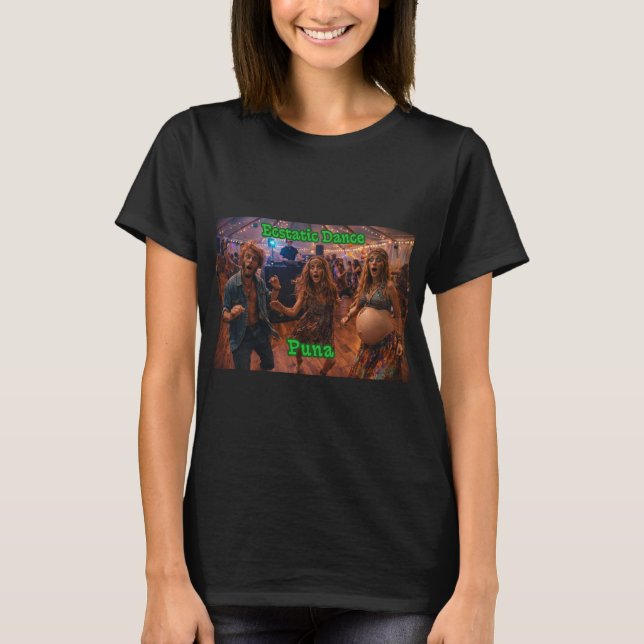Ecstatic Dance Puna T Shirt (Framsida)