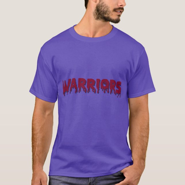 ECSU Eastern Connecticut State University Warriors T Shirt (Framsida)