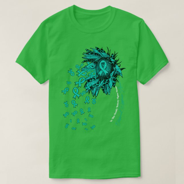 Ectodermal dyspasi Awareness solros Ingen T Shirt (Design framsida)