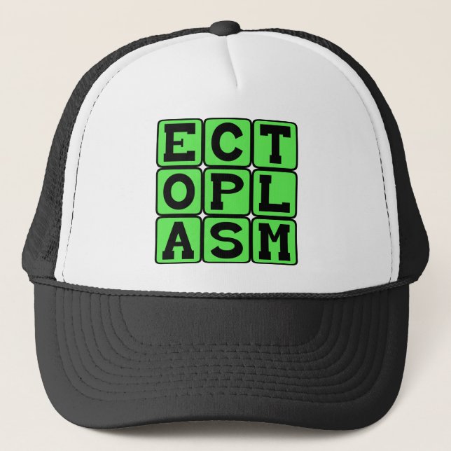 Ectoplasm, spök-slim keps (Framsida)