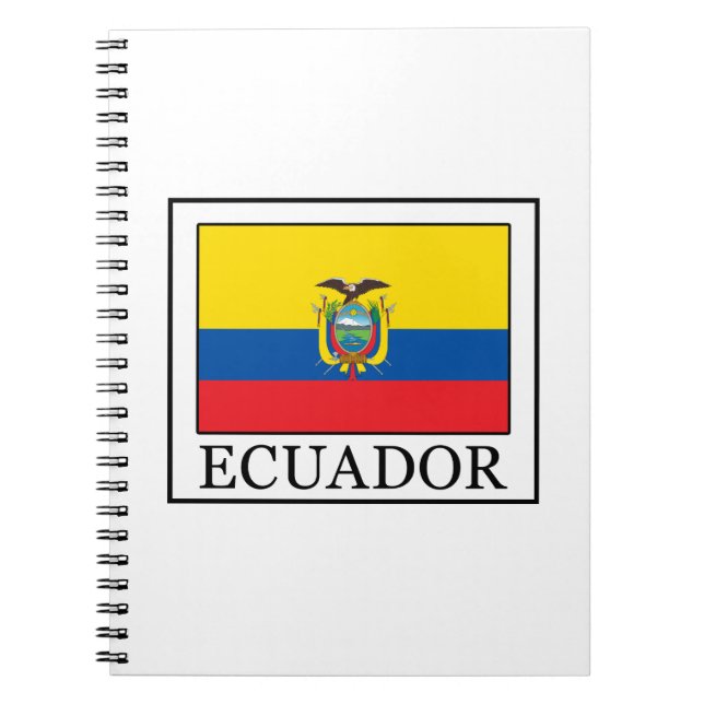 Ecuador Anteckningsbok (Framsidan)