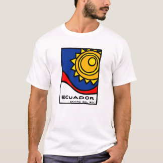 Ecuador - Camino Del Solenoid Skjorta Tee Shirt