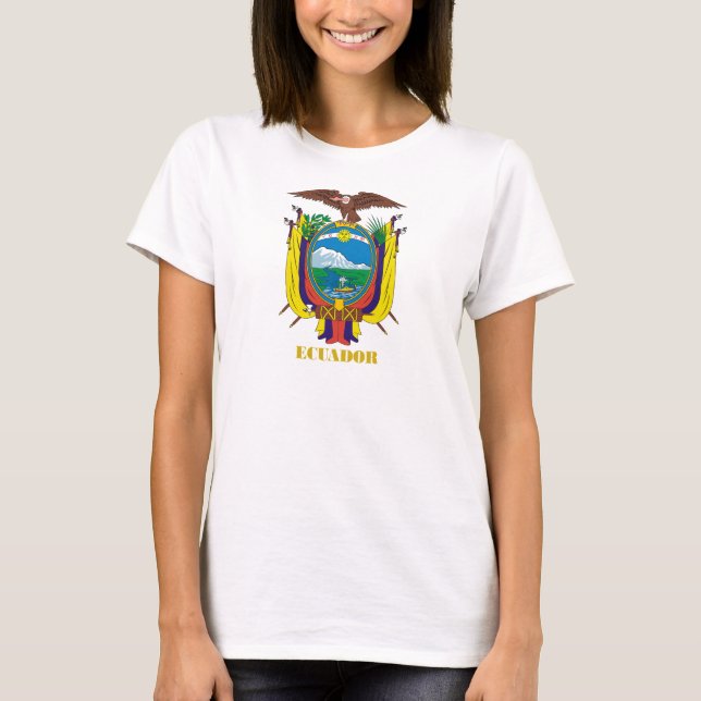 Ecuador COA Tee Shirt (Framsida)