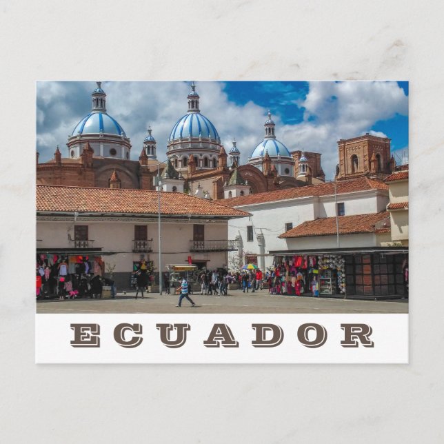 Ecuador (Cuenca) Vykort (Framsida)