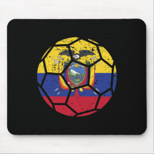 Ecuador Fans Ecuador Flagga Värld Fotboll Tröja Fo Musmatta