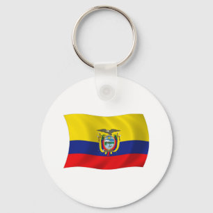 Ecuador Flagg Nyckelring
