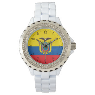 Ecuador Flagga Armbandsur
