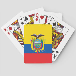 Ecuador Flagga Casinokort
