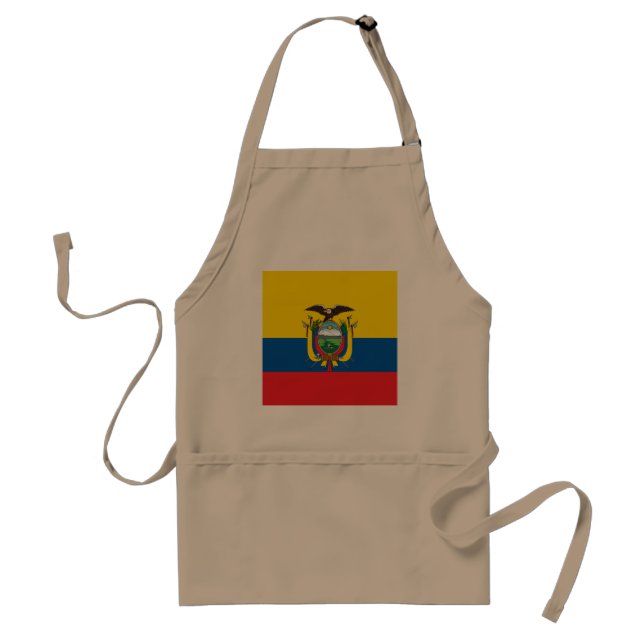 Ecuador Flagga Förkläde (Framsidan)