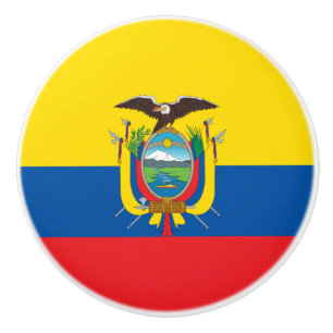 Ecuador Flagga Knopp