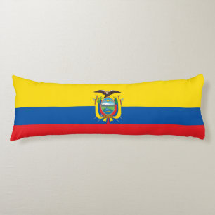 Ecuador Flagga Kroppskudde