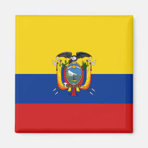 Ecuador Flagga Magnet
