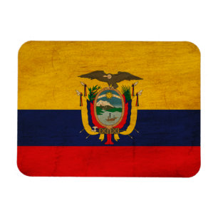 Ecuador flagga magnet