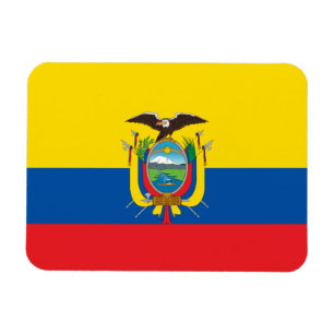 Ecuador Flagga Magnet