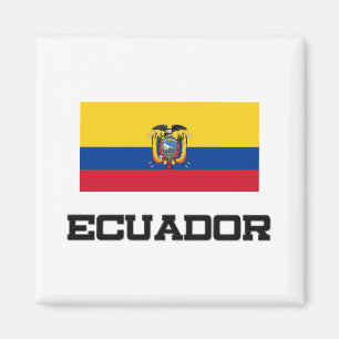 Ecuador flagga magnet