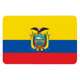 Ecuador Flagga Magnet
