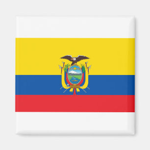 Ecuador Flagga Magnet