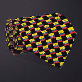 Ecuador Flagga Mönster Slips