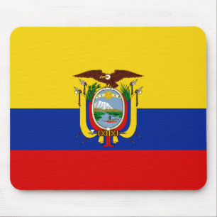Ecuador flagga Mousepad Musmatta