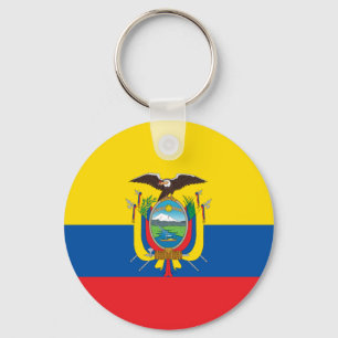 Ecuador Flagga Nyckelring