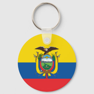 Ecuador Flagga Nyckelring