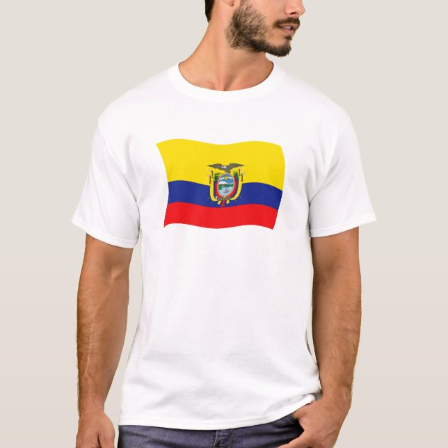 Ecuador Flagga Shirt Tröja (Framsida)