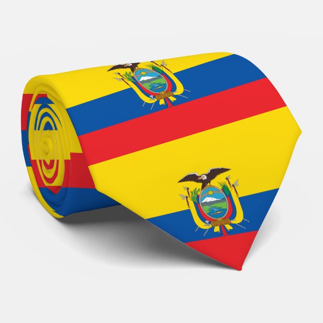Ecuador flagga slips (Rullad)
