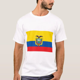Ecuador Flagga T Shirt