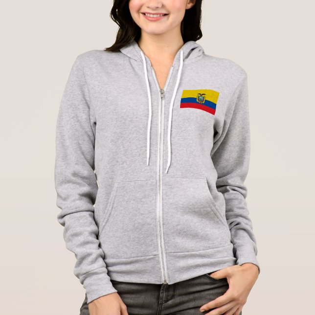 Ecuador Flagga T Shirt (Framsida)
