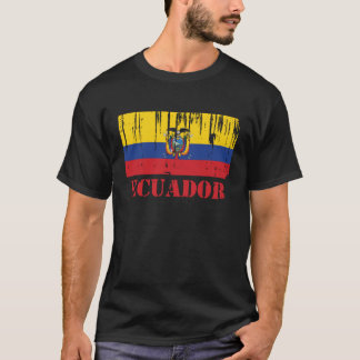 Ecuador flagga tee