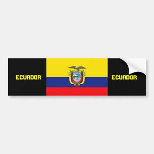 Ecuador flaggabildekal bildekal