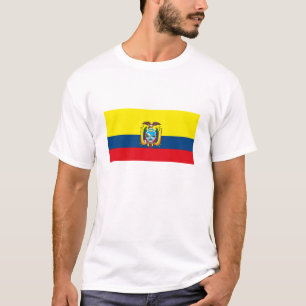 Ecuador flaggaT-tröja T-shirt