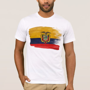 Ecuador flaggaT-tröja Tee Shirt