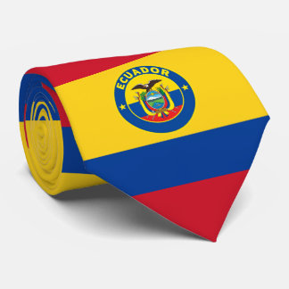 Ecuador flagghalsdukar, stilfull ecuadoriansk hals slips