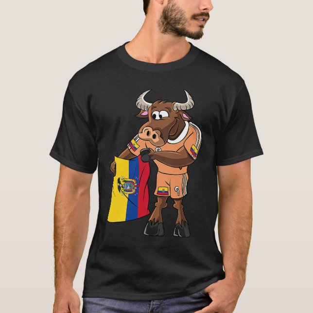 Ecuador Fläkt Taurus T Shirt (Framsida)