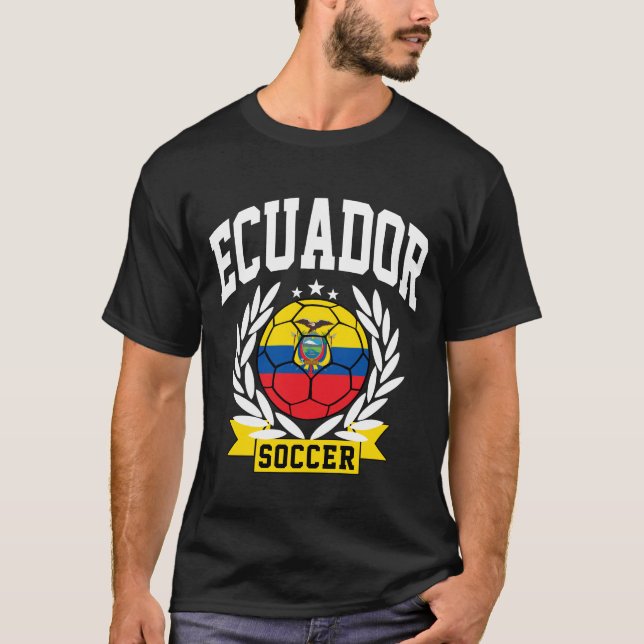 Ecuador fotboll t-shirt (Framsida)