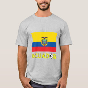 ecuador fotbollboll t shirt