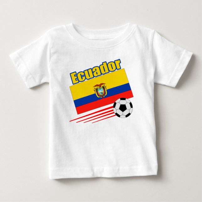 Ecuador fotbolllag t shirt (Framsida)