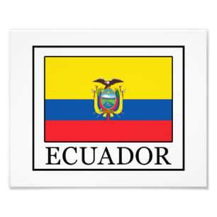 Ecuador Fototryck