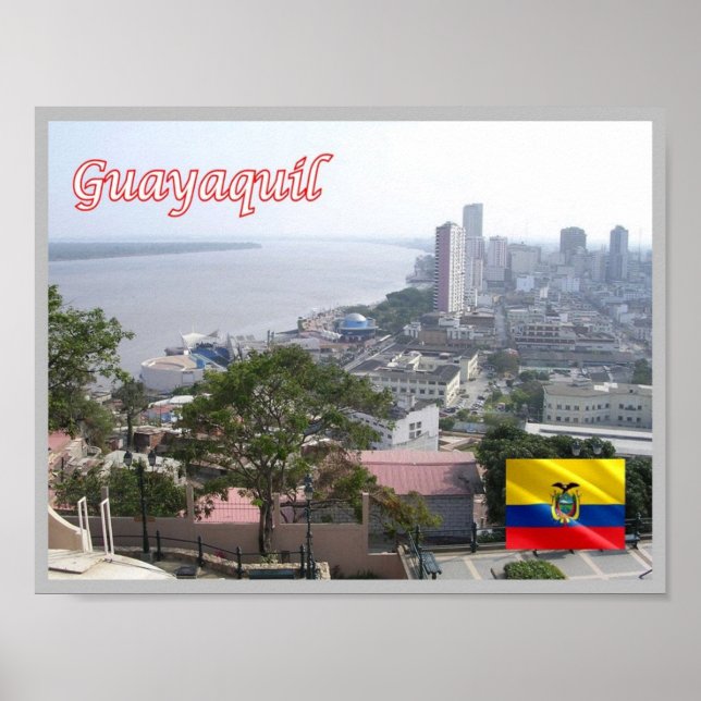 Ecuador - Guayaquil - Poster (Framsidan)