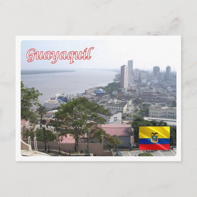 Ecuador - Guayaquil - Vykort (Framsida)