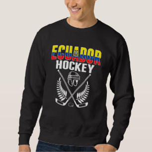 Ecuador ishockeyfans   Ecuadorean Hockey Team S Lång Ärmad Tröja